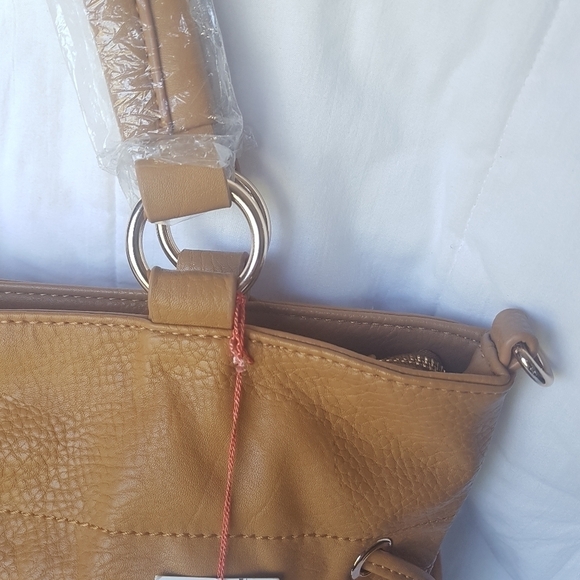 Holy Hanna Zippered Handbag with Adjustable Shoulder Strap - Picture 8 of 16